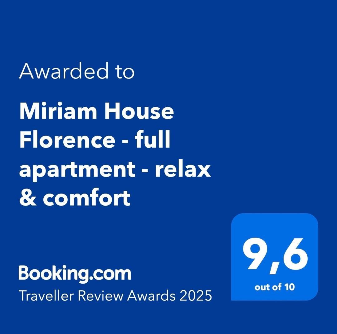 Miriam House Florence - Full Apartment - Relax & Comfort Exterior photo